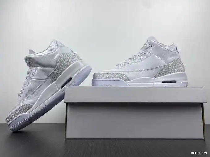 Rep Retro PS Air White' 'Triple 3 Jordan 429487-111 0620